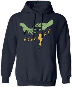 Lonely Ghost Merch Bolts Black Hoodie Lonely Ghost Merch Bolts Black Hoodie