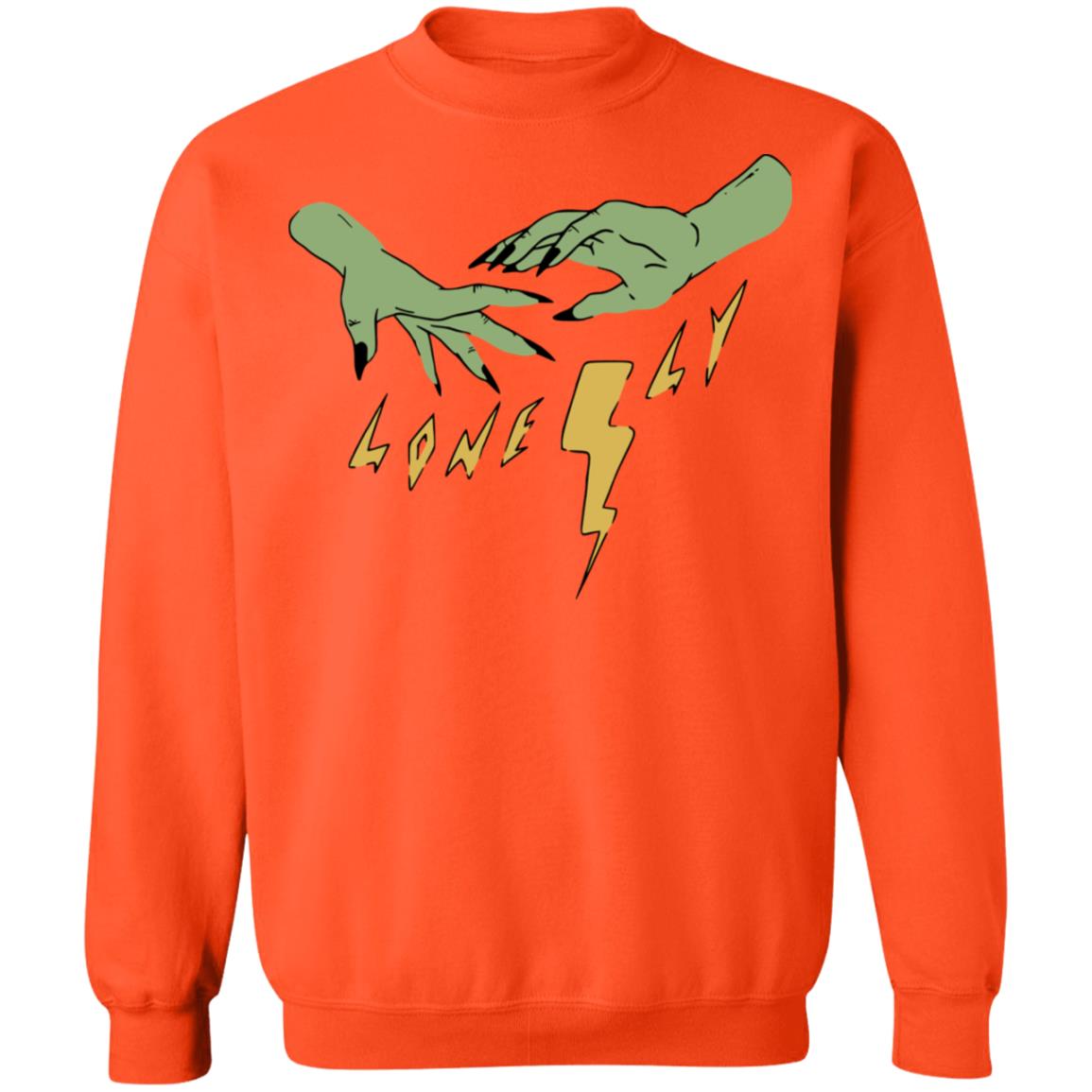 Lonely Ghost Merch Bolts Orange Crew Lonely Ghost Merch Bolts Orange Crew