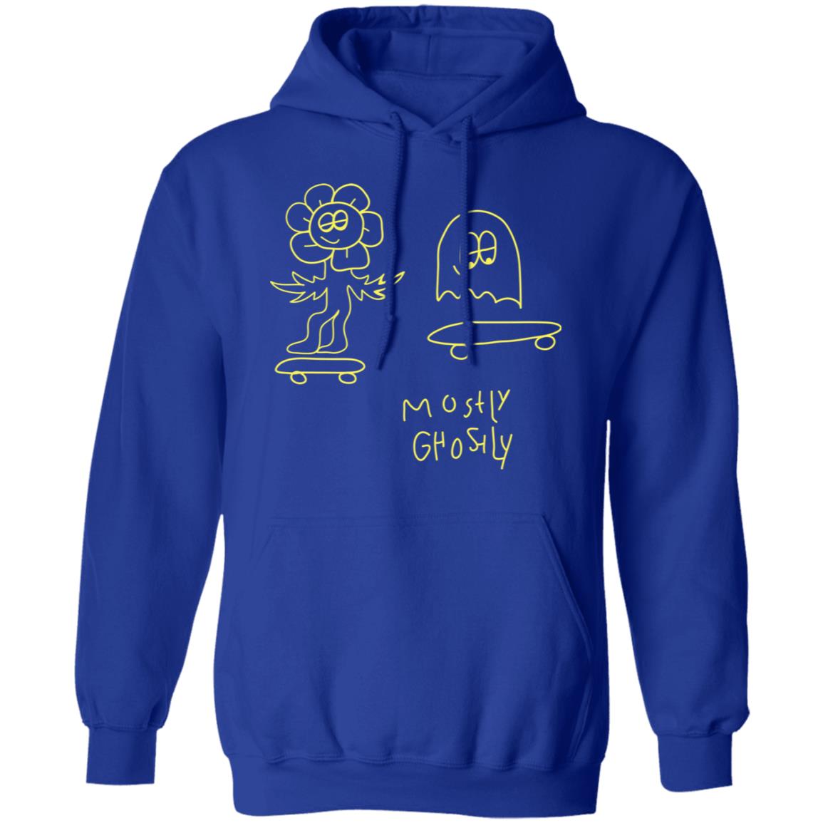 Lonely Ghost Merch Mostly Ghostly Hoodie Lonely Ghost Merch Mostly Ghostly Hoodie