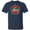 Ludwig Merch Ludwig Est 1909 Drum Shirt Navy