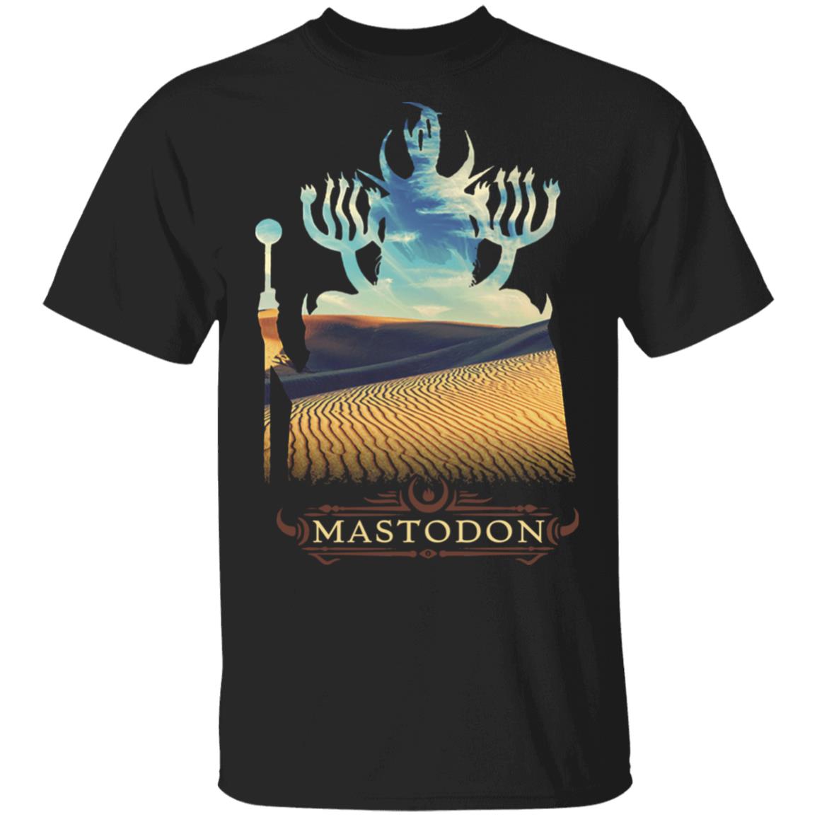 Mastodon Merch Emperor Of Sand Desert Silhouette Tee Mastodon Merch Emperor Of Sand Desert Silhouette Tee
