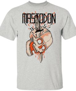 Mastodon Merch Knife Thru Skull Tshirt Mastodon Merch Knife Thru Skull Tshirt