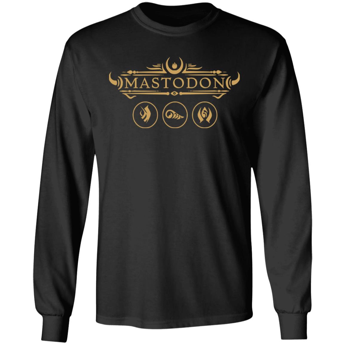 Mastodon Merch Symbols Longsleeve Tee Mastodon Merch Symbols Longsleeve Tee