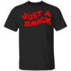 Matty Matheson Merch Just A Snack Black Tee