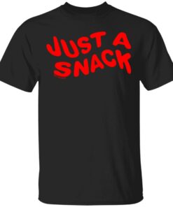 Matty Matheson Merch Just A Snack Black Tee Matty Matheson Merch Just A Snack Black Tee