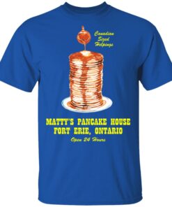 Matty Matheson Merch Pancake Housse Blue Tee Matty Matheson Merch Pancake Housse Blue Tee