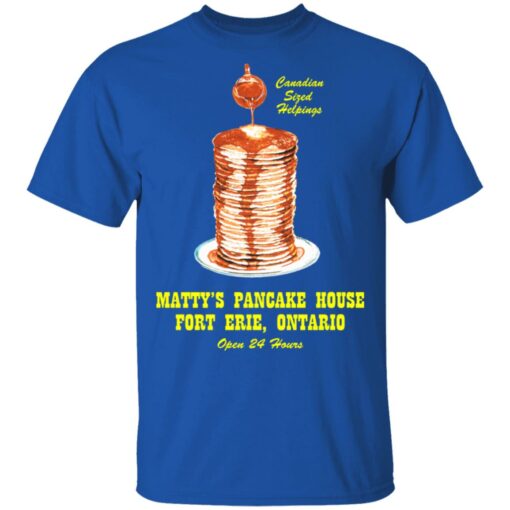 Matty Matheson Merch Pancake Housse Blue Tee