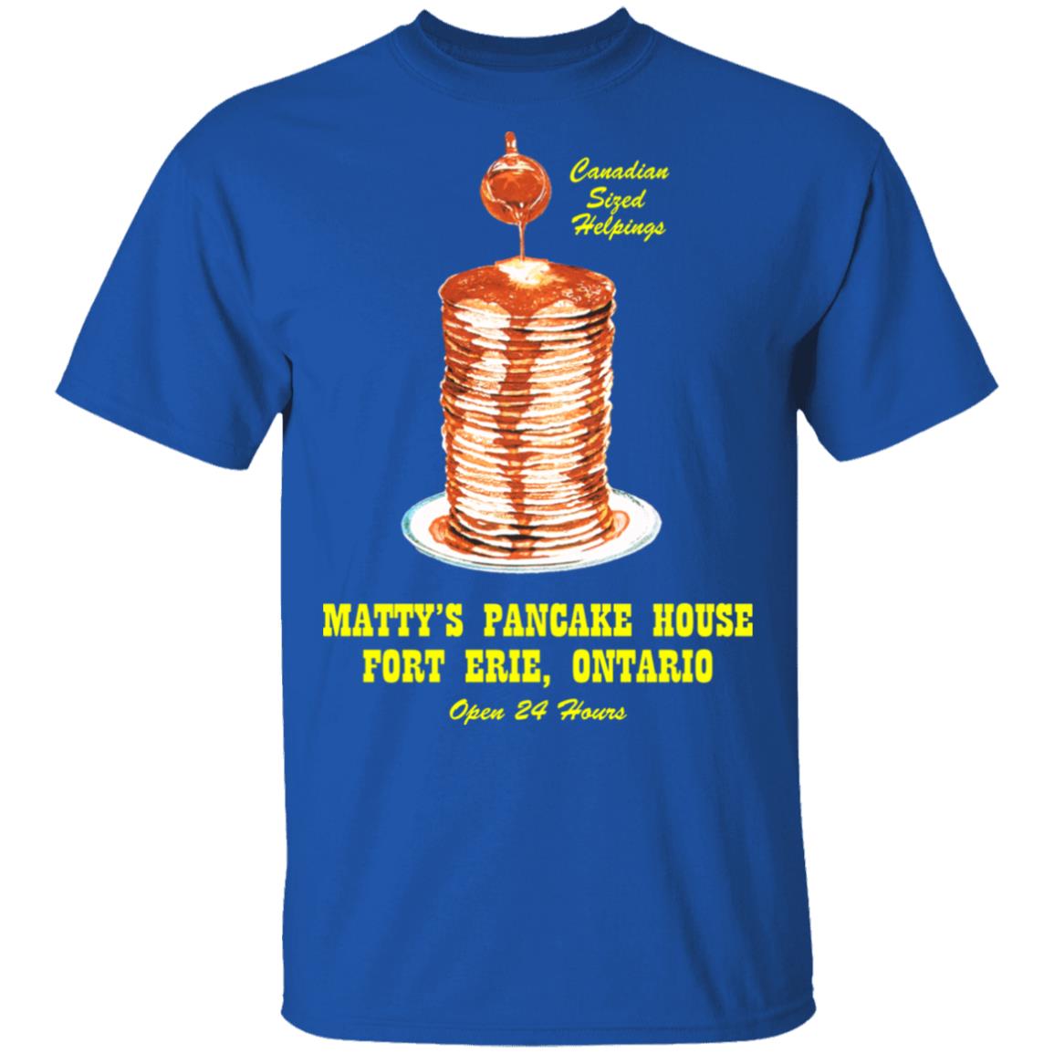 Matty Matheson Merch Pancake Housse Blue Tee Matty Matheson Merch Pancake Housse Blue Tee