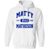 Matty Matheson Merch Team Matty Hoodie