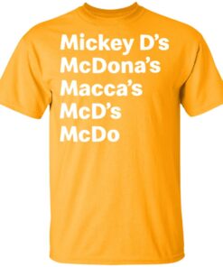 Mcdonalds Merch Shirt Mcdonalds Merch Shirt