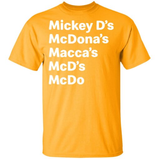 Mcdonalds Merch Shirt