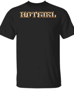 Megan Thee Stallion Merch Golden Hot Girl Black T-Shirt Megan Thee Stallion Merch Golden Hot Girl Black T-Shirt
