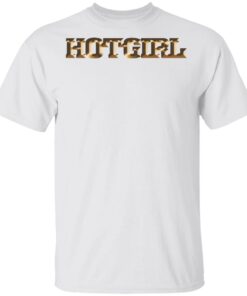 Megan Thee Stallion Merch Golden Hot Girl White T-Shirt Megan Thee Stallion Merch Golden Hot Girl White T-Shirt