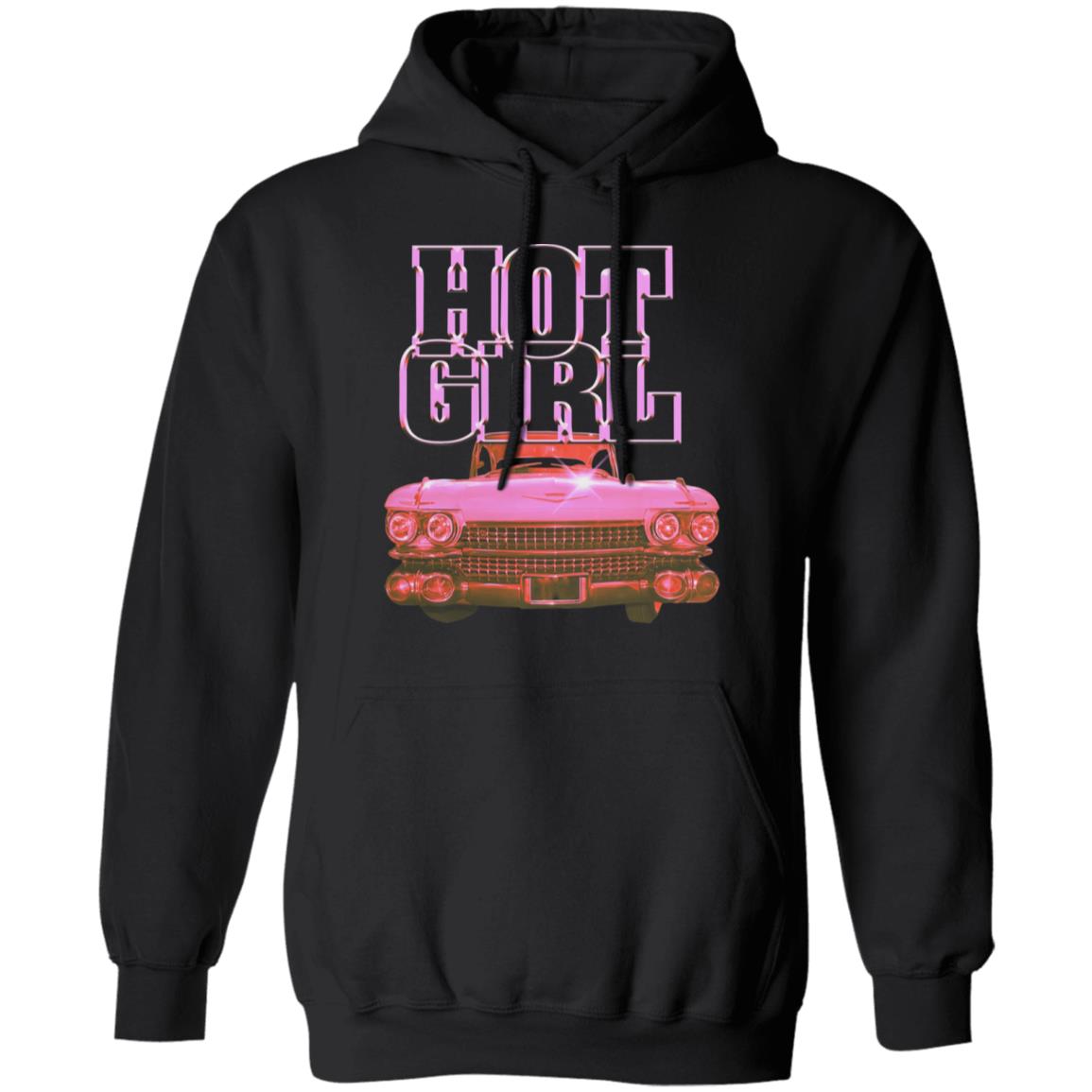 Megan Thee Stallion Merch Pink Hot Girl Caddie Black Hoodie Megan Thee Stallion Merch Pink Hot Girl Caddie Black Hoodie
