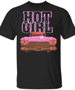 Megan Thee Stallion Merch Pink Hot Girl Caddie Black T-Shirt Megan Thee Stallion Merch Pink Hot Girl Caddie Black T-Shirt