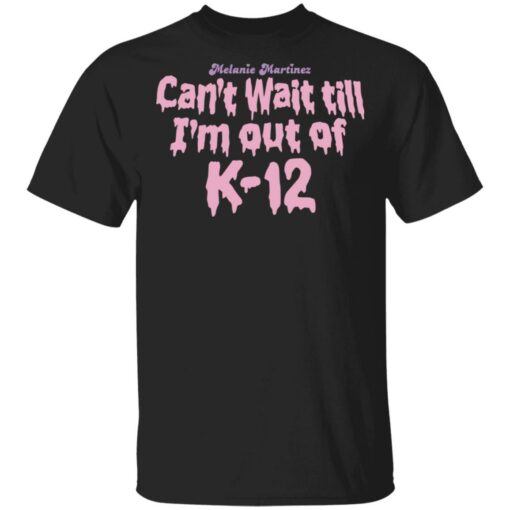 Melanie Martinez Merch Scary K-12 Black T-Shirt