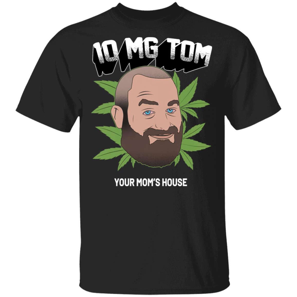 Merch Method Tom Segura 10 Mg Tom Black Tee Merch Method Tom Segura 10 Mg Tom Black Tee