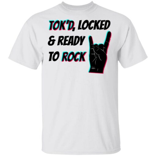 Merch Method Tom Segura Tok’d And Ready To Rock White Tee