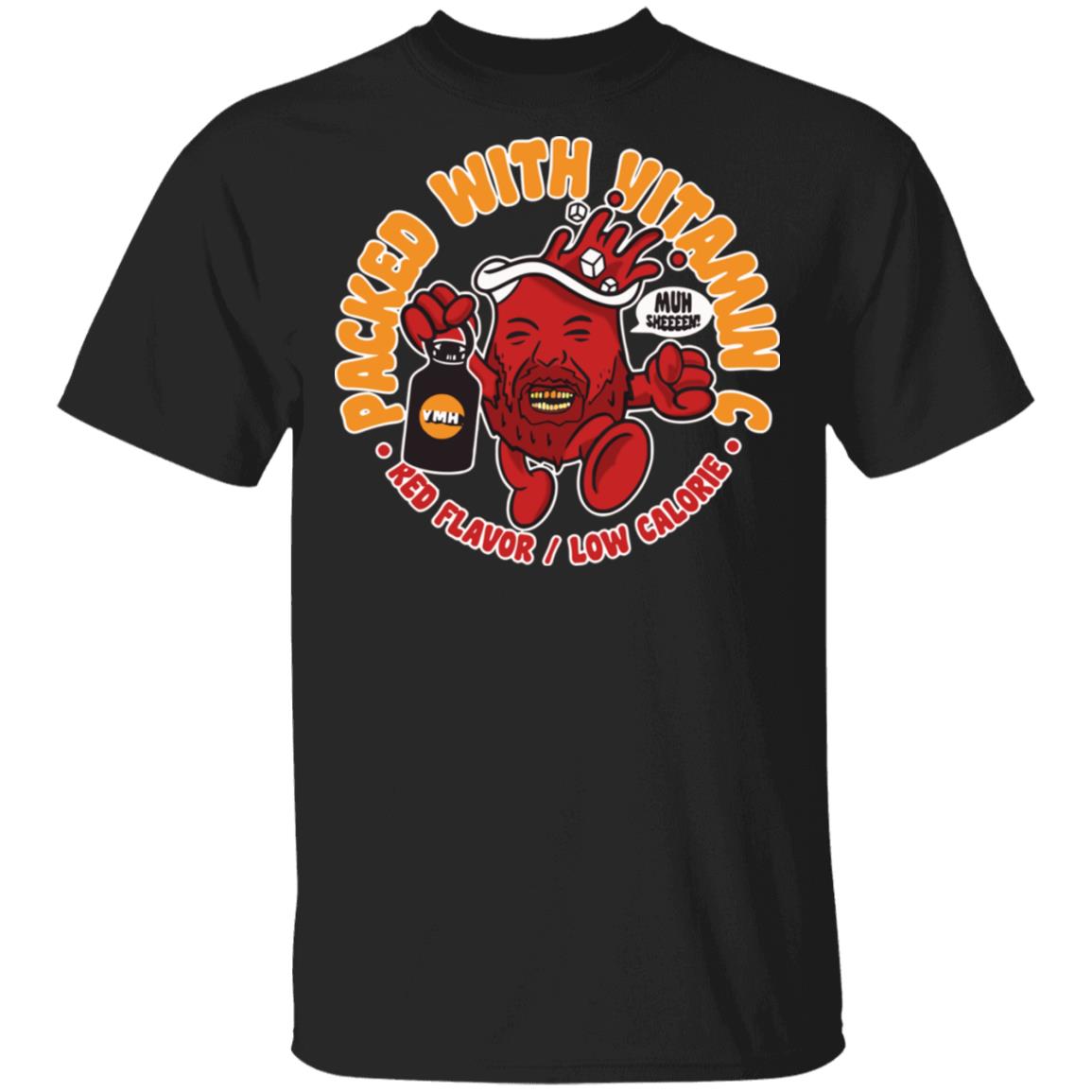Method Merch Bert Loves Vitamin C Black Men's Tee Method Merch Bert Loves Vitamin C Black Men's Tee
