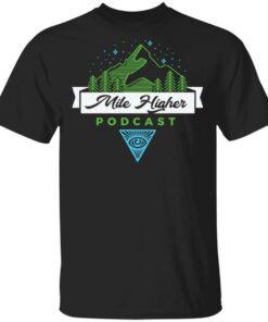 Mile Higher Logo Black Tee Mile Higher Logo Black Tee