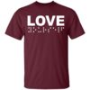 Molly Burke Merch Maroon Love Yourself Hoodie