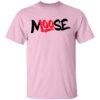 Moosecraft Merch Pink Classic Moose 100 T-Shirt
