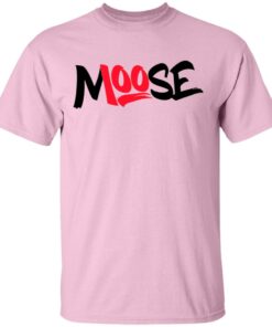 Moosecraft Merch Pink Classic Moose 100 T-Shirt