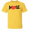 Moosecraft Merch Yellow Classic Moose 100 T-Shirt