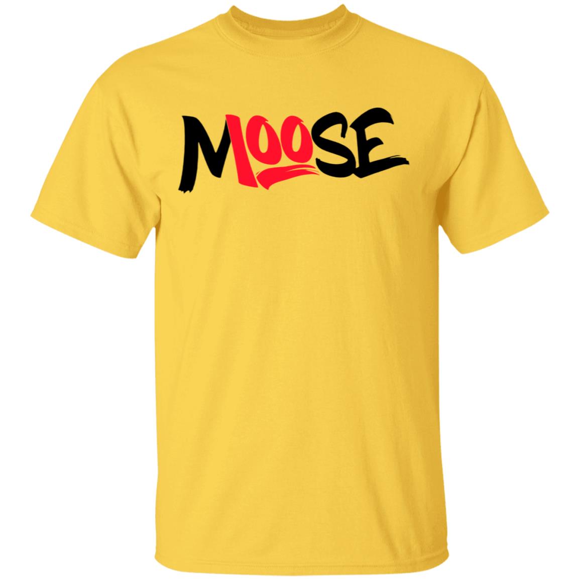 Moosecraft Merch Yellow Classic Moose 100 T-Shirt Moosecraft Merch Yellow Classic Moose 100 T-Shirt