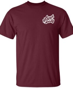 Morejstu Merch Laugh Daily Curved Hem Long Shirt Morejstu Merch Laugh Daily Curved Hem Long Shirt