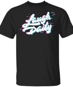 Morejstu Merch Laugh Daily Glitch Shirt Morejstu Merch Laugh Daily Glitch Shirt