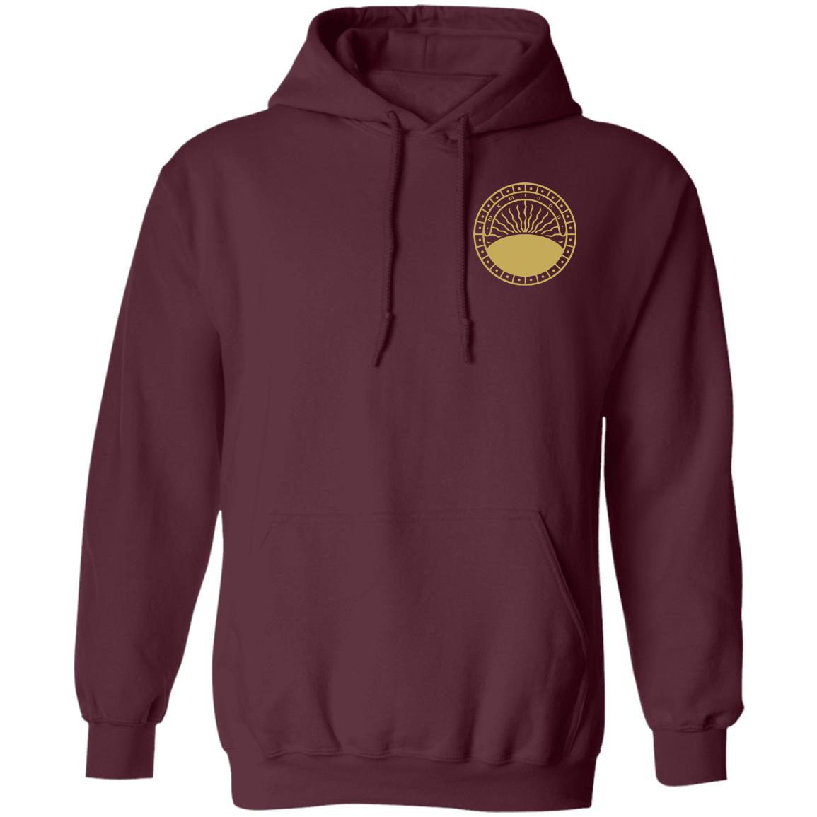 Mxmtoon Merch Dawn Dusk Circle Logo Hoodie Mxmtoon Merch Dawn Dusk Circle Logo Hoodie