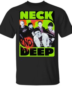 Neck Deep Merch Black Promo Tee Neck Deep Merch Black Promo Tee
