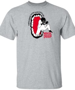 Neck Deep Merch Peace Demons Grey T-shirt