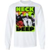 Neck Deep Merch White Promo Longsleeve