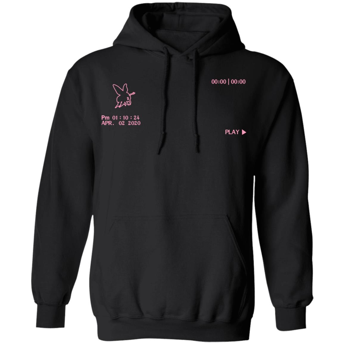 Nessa Barrett Merch Sorry I'm Shy Black Hoodie Nessa Barrett Merch Sorry I'm Shy Black Hoodie
