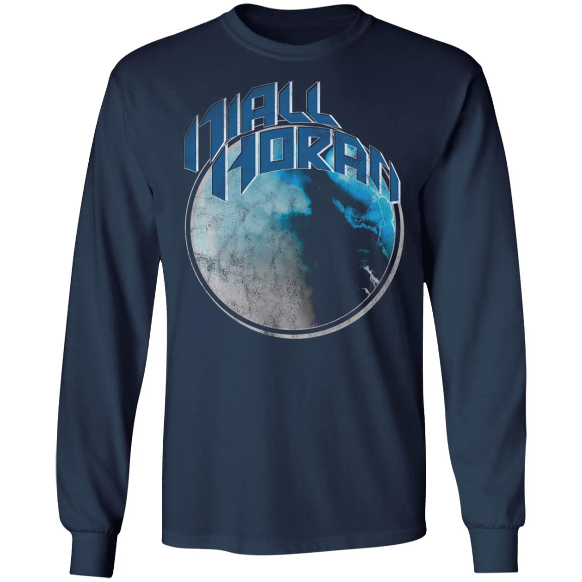Niall Horan Merch Moon Logo Navy Sweater Niall Horan Merch Moon Logo Navy Sweater