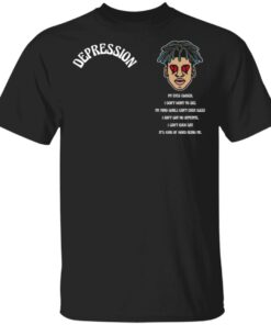 Nle Choppa Merch Nle Choppa Depression T-Shirt Nle Choppa Merch Nle Choppa Depression T-Shirt