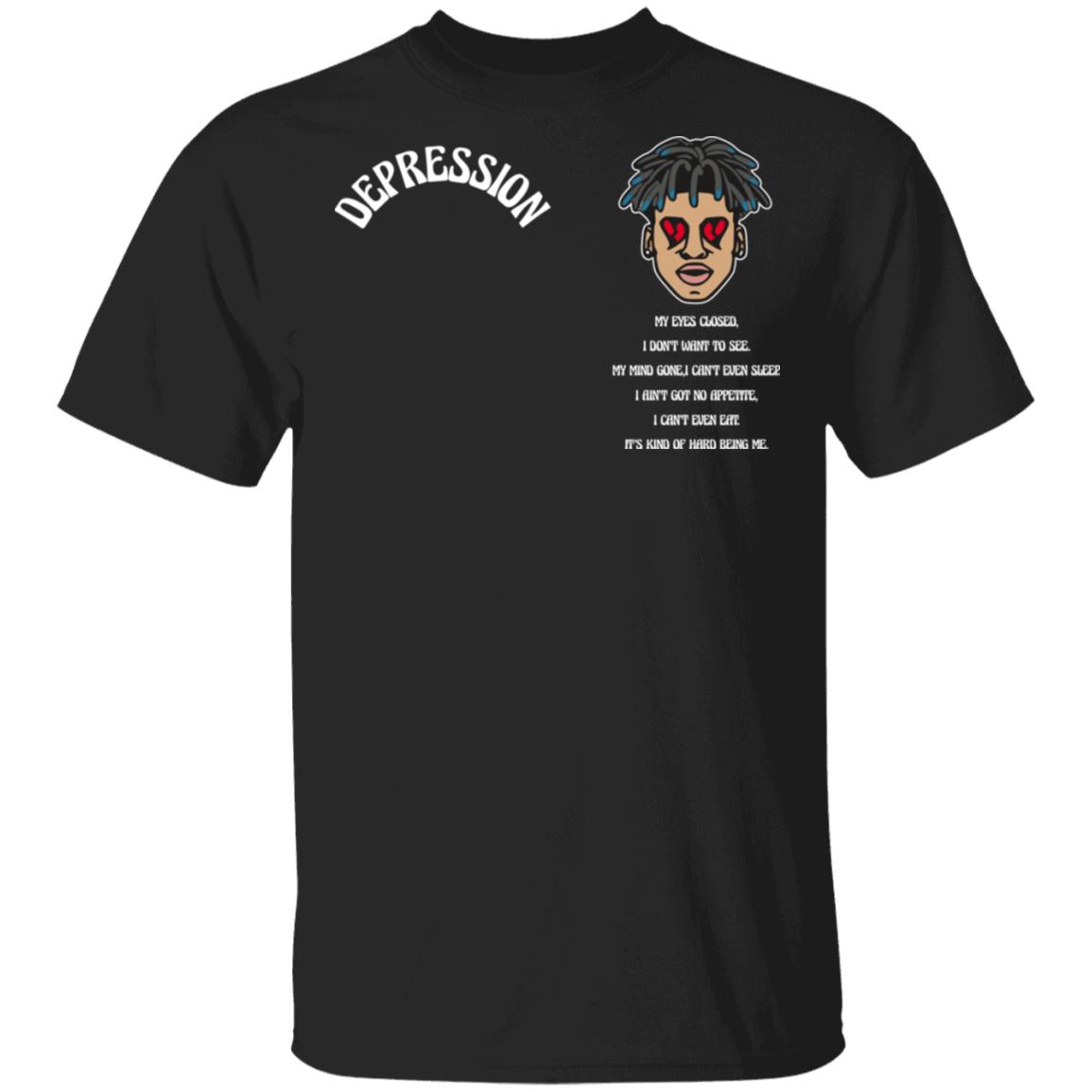 Nle Choppa Merch Nle Choppa Depression T-Shirt Nle Choppa Merch Nle Choppa Depression T-Shirt