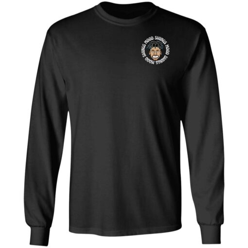 Nle Choppa Merch Nle Choppa Mood Swings Long Sleeve Black T-Shirt