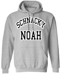 Noah Schnacky Merch Heather Grey Noah Schnacky Hoodie