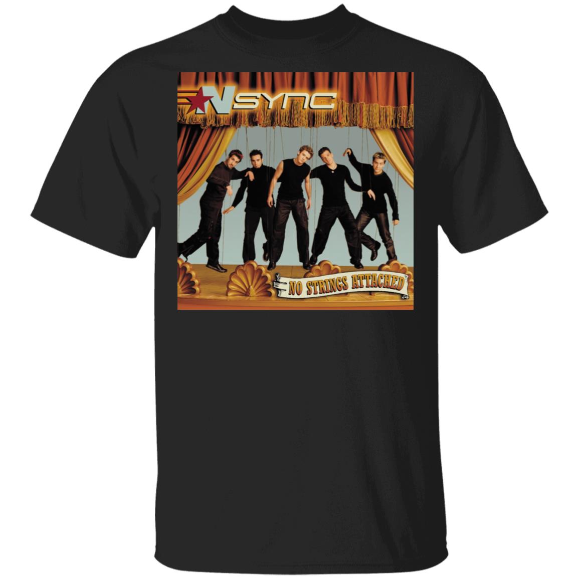 Nsync Merch No Strings Attached Album Art Shirt Nsync Merch No Strings Attached Album Art Shirt