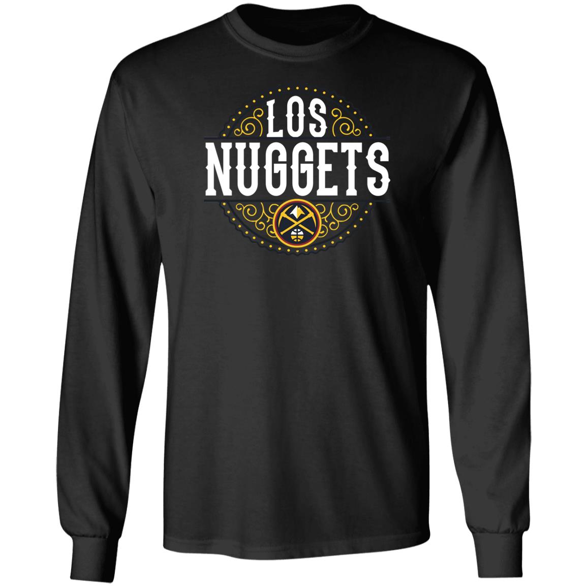 Nuggets Merch 2020 Denver Nuggets Long Sleeve Noche Tee Nuggets Merch 2020 Denver Nuggets Long Sleeve Noche Tee