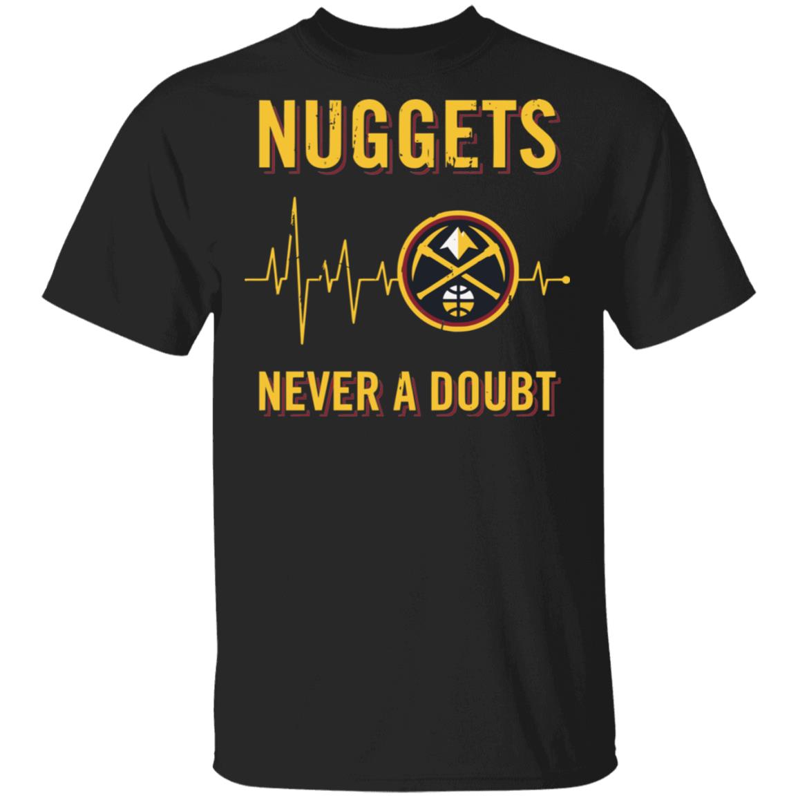 Nuggets Merch Denver Nuggets EKG Tee Nuggets Merch Denver Nuggets EKG Tee