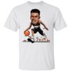 Nuggets Merch Denver Nuggets Michael porter Jr Caricature Player White Tees