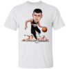 Nuggets Merch Denver Nuggets Nikola jokic Caricature Player White Tees