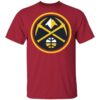 Nuggets Merch Nuggets Primary Logo Cardinal Tee