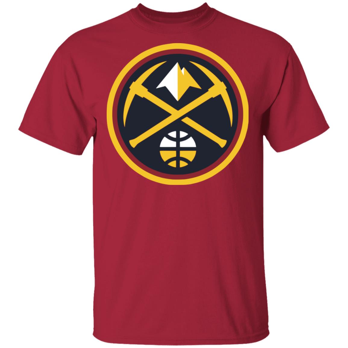 Nuggets Merch Nuggets Primary Logo Cardinal Tee Nuggets Merch Nuggets Primary Logo Cardinal Tee
