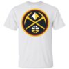 Nuggets Merch Nuggets Primary Logo White Tee