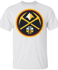 Nuggets Merch Nuggets Primary Logo White Tee Nuggets Merch Nuggets Primary Logo White Tee